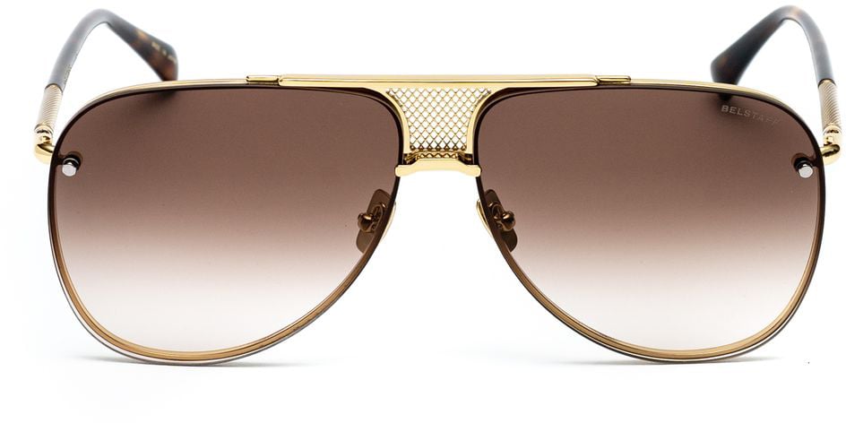 Belstaff Gold Titanium Sunglasses Goud