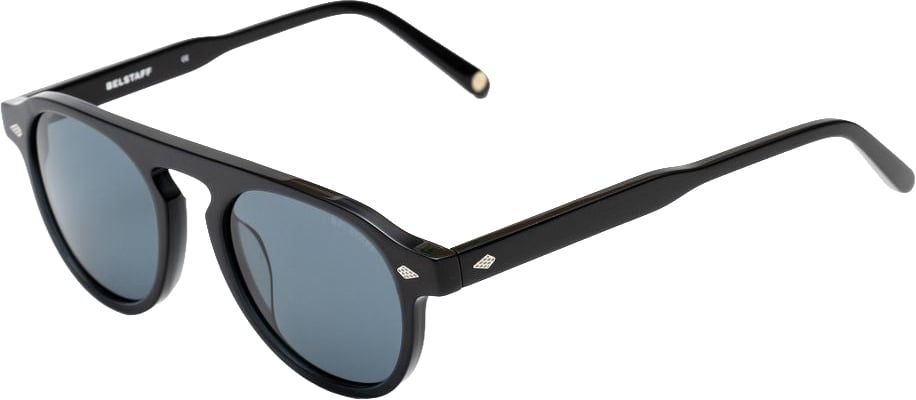 Belstaff Black Acetate Sunglasses Zwart