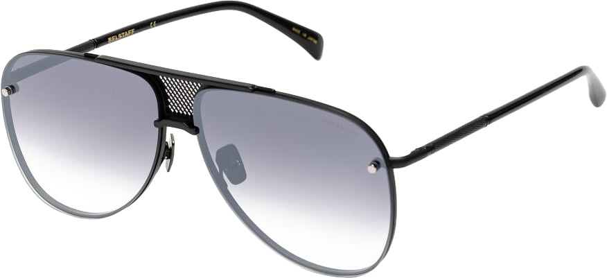 Belstaff Black Titanium Sunglasses Zwart