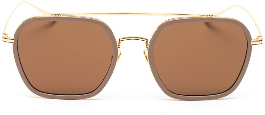 Belstaff Gold Titanium Sunglasses Goud