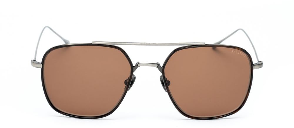 Belstaff Brown Titanium Sunglasses Bruin