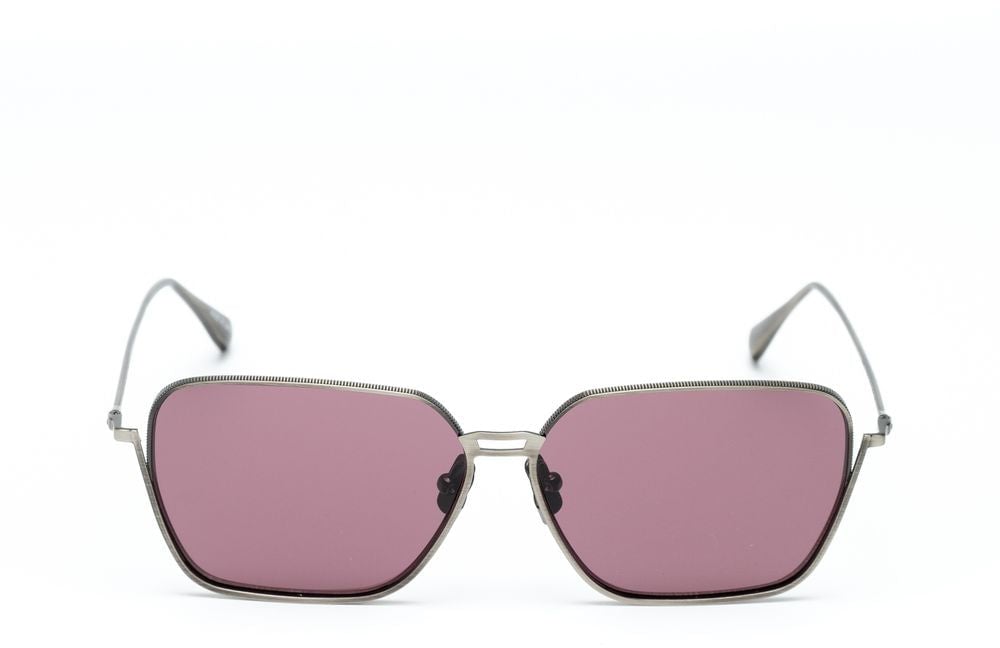 Belstaff Gray Stainless Steel Sunglasses Grijs