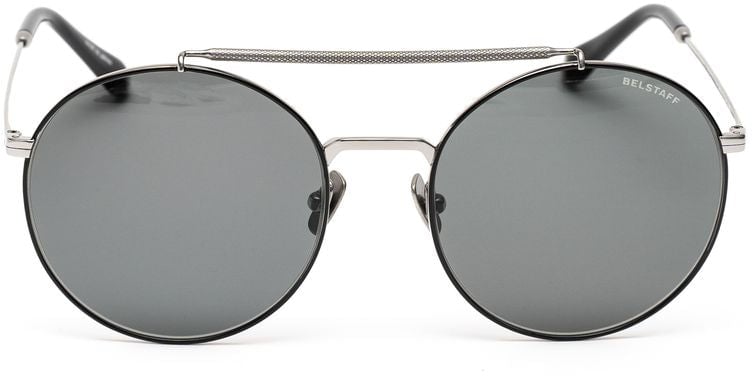 Belstaff Black Titanium Sunglasses Zwart