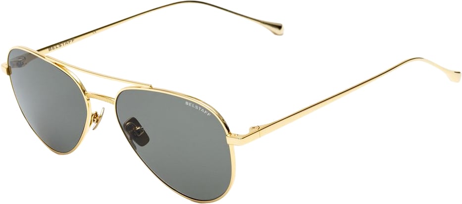 Belstaff Brown Stainless Steel Sunglasses Bruin