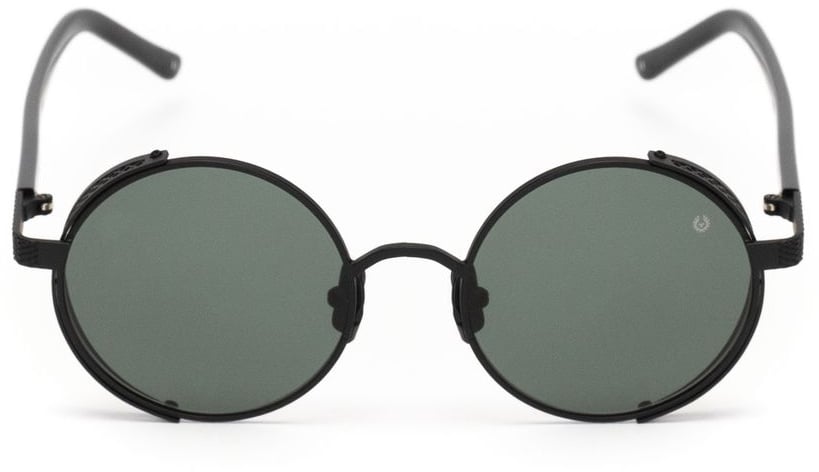 Belstaff Black Acetate Sunglasses Zwart