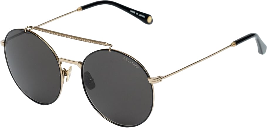 Belstaff Black Titanium Sunglasses Zwart