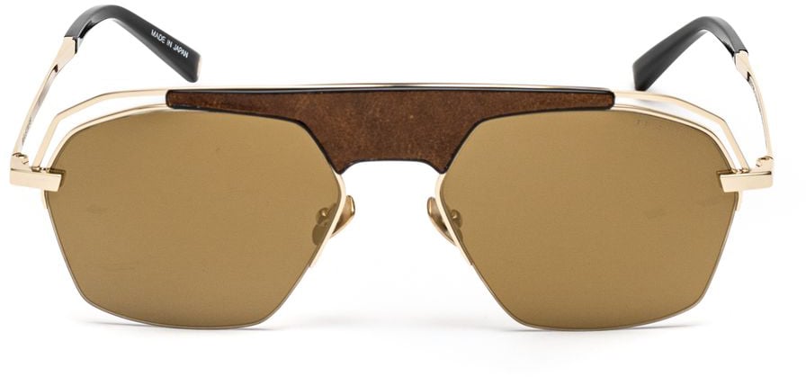 Belstaff Gold Titanium Sunglasses Goud