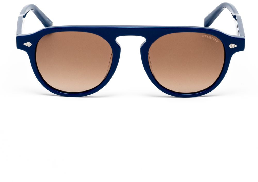 Belstaff Blue Acetate Sunglasses Blauw