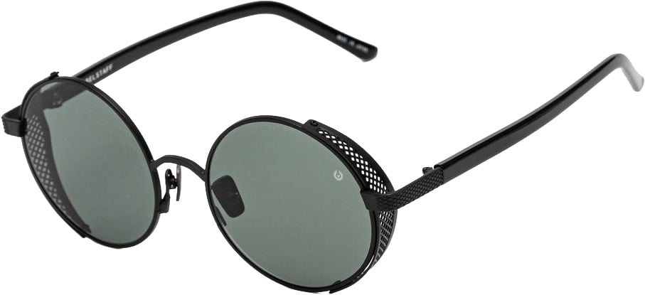 Belstaff Black Stainless Steel Sunglasses Zwart