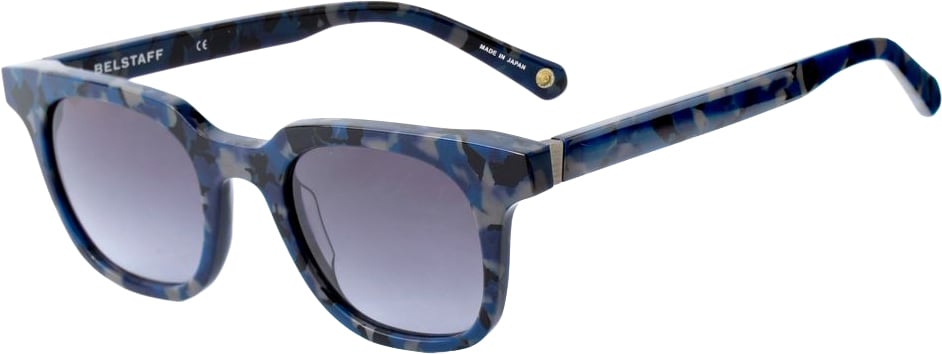 Belstaff Blue Acetate Sunglasses Blauw