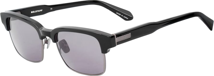 Belstaff Black Acetate Sunglasses Zwart