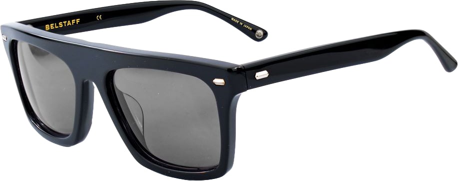 Belstaff Black Acetate Sunglasses Zwart