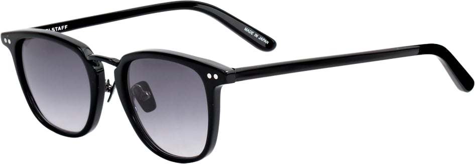 Belstaff Black Acetate Sunglasses Zwart