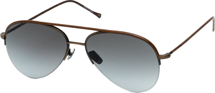 Belstaff Brown Titanium Sunglasses Bruin