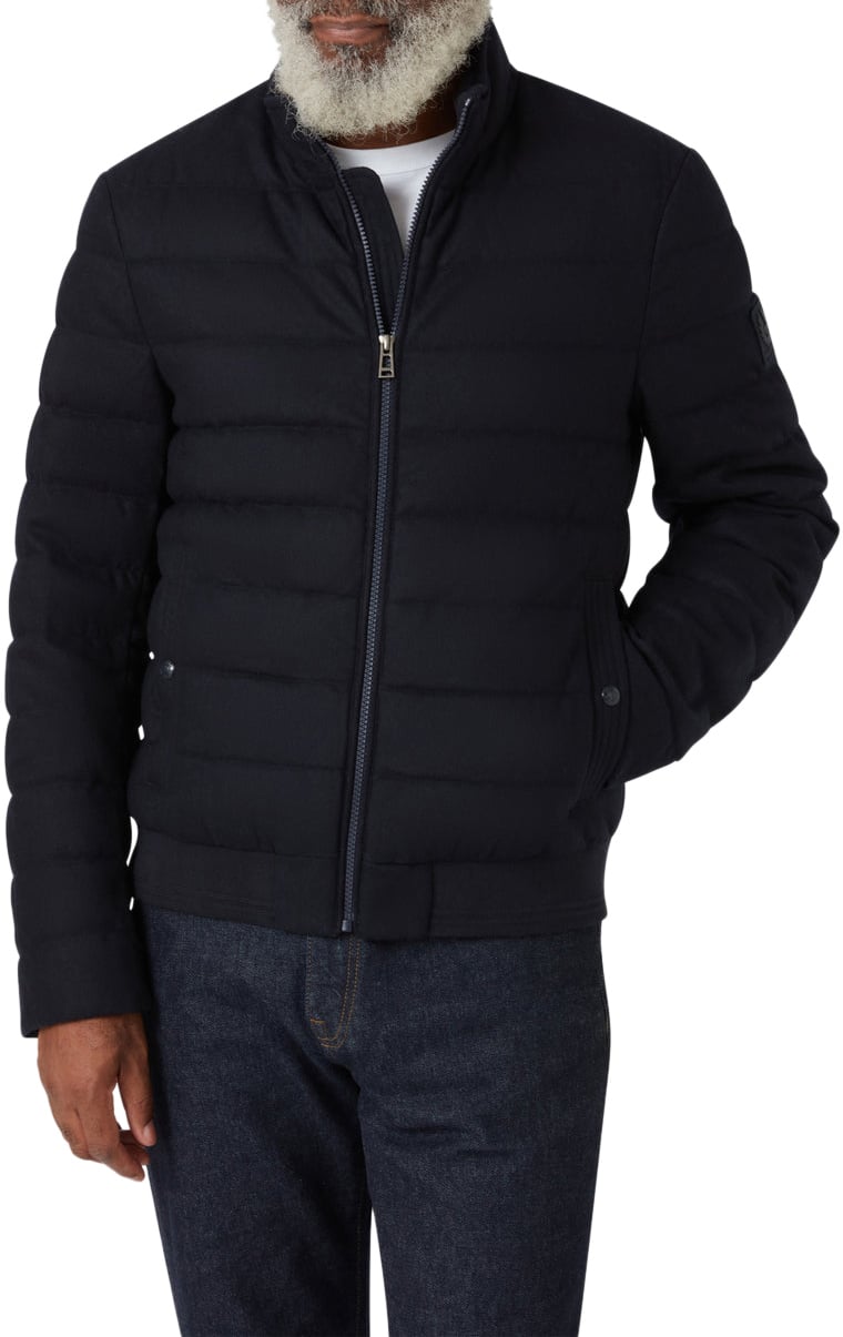Belstaff Coats Dark Ink Zwart