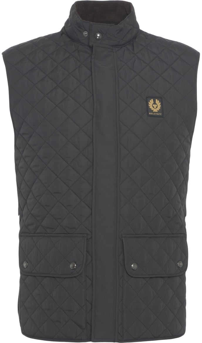 Belstaff Quilted vest 'Icon' Zwart