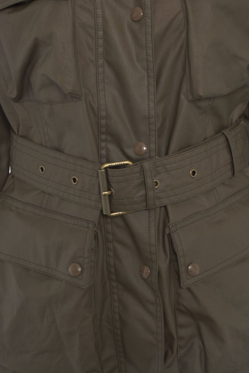 Belstaff Waxed Jacket 'Trialmaster' Groen