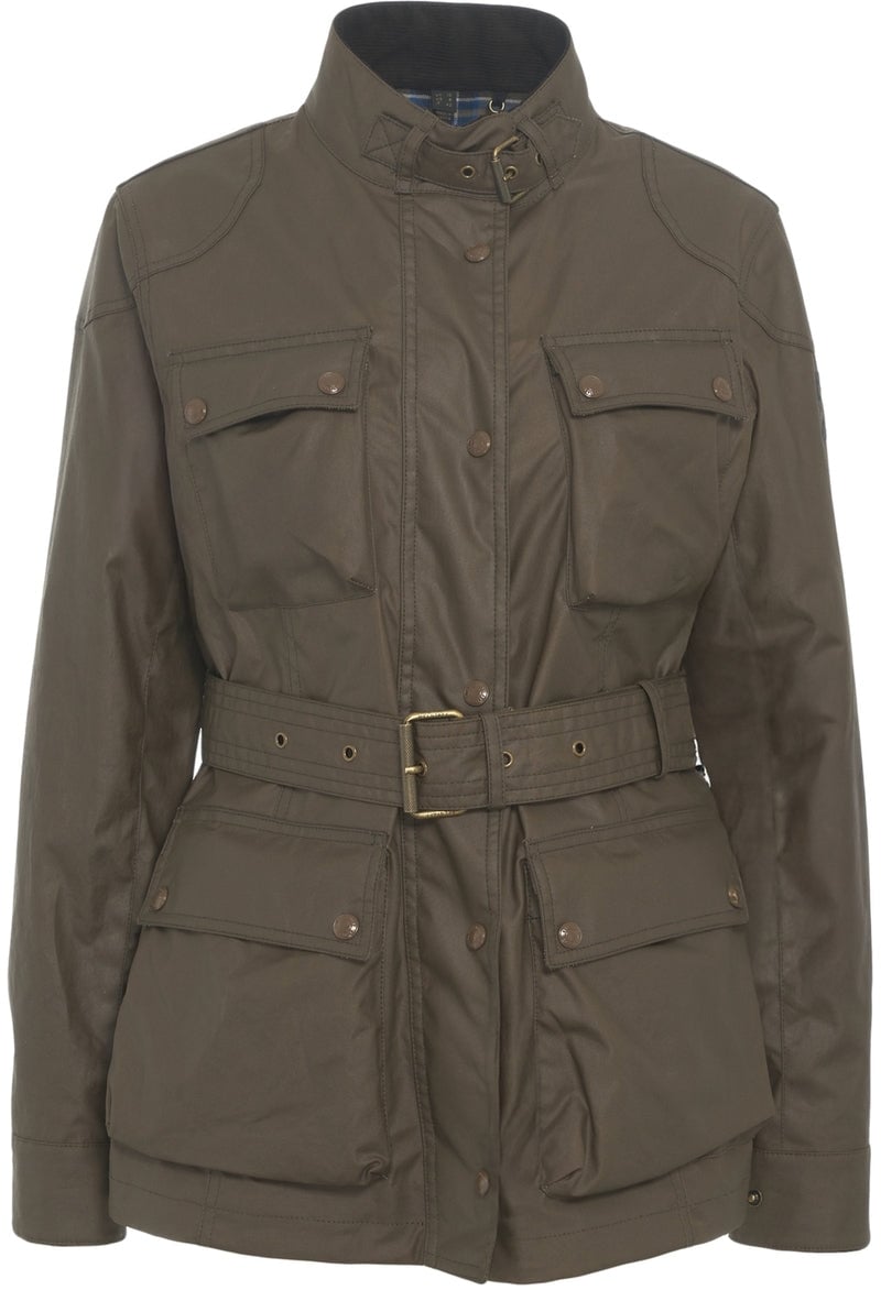 Belstaff Waxed Jacket 'Trialmaster' Groen