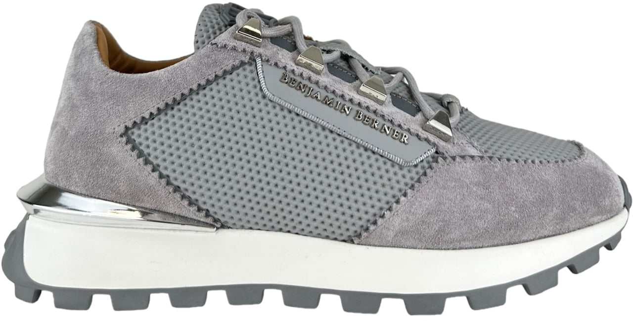 Benjamin Berner Heren Sneaker Grijs