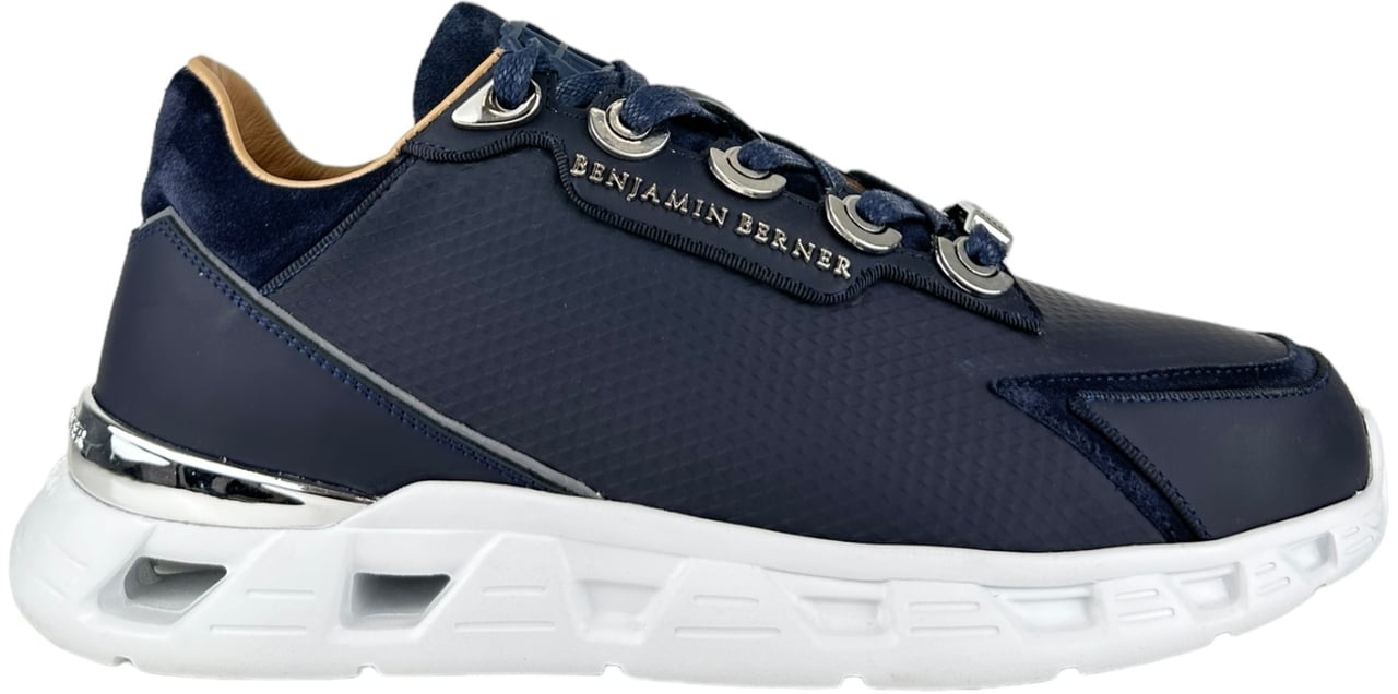 Benjamin Berner Heren Sneaker Blauw