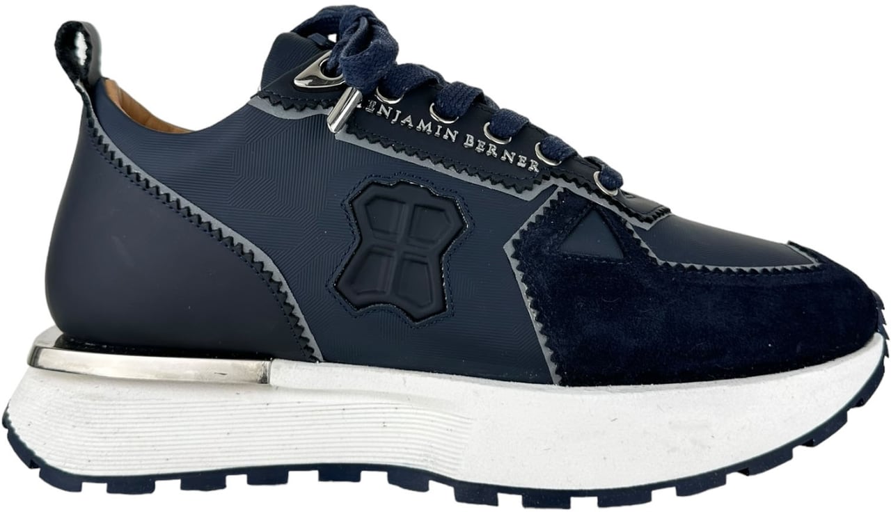 Benjamin Berner Heren Sneaker Blauw
