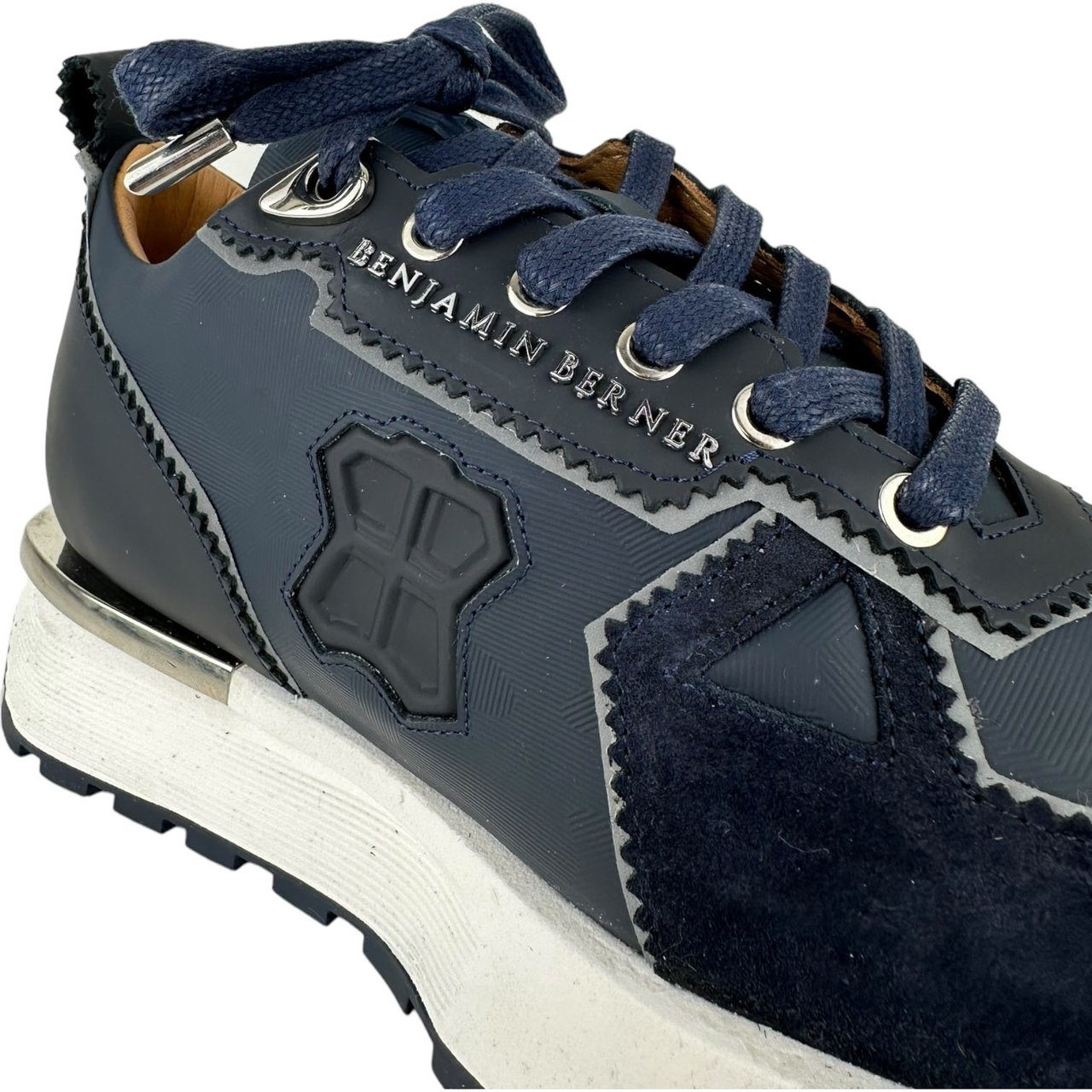 Benjamin Berner Heren Sneaker Blauw