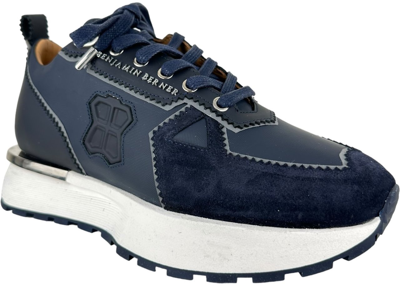 Benjamin Berner Heren Sneaker Blauw