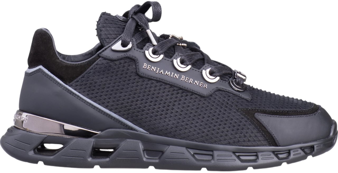 Benjamin Berner Heren Sneaker Zwart