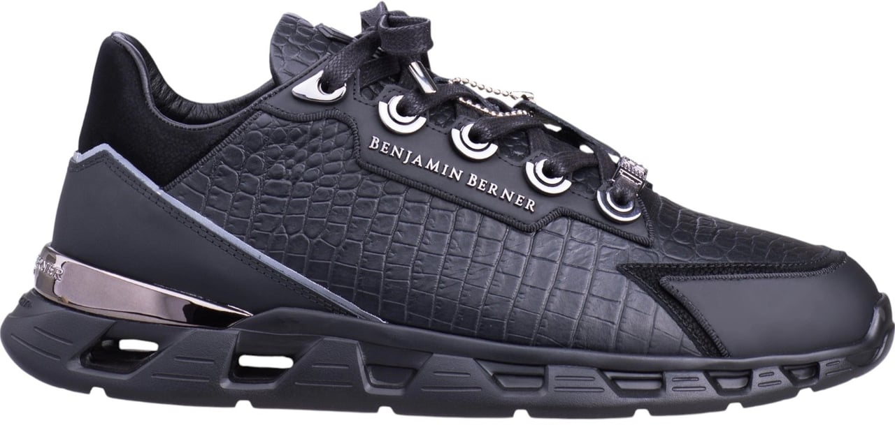 Benjamin Berner Heren Sneaker Zwart