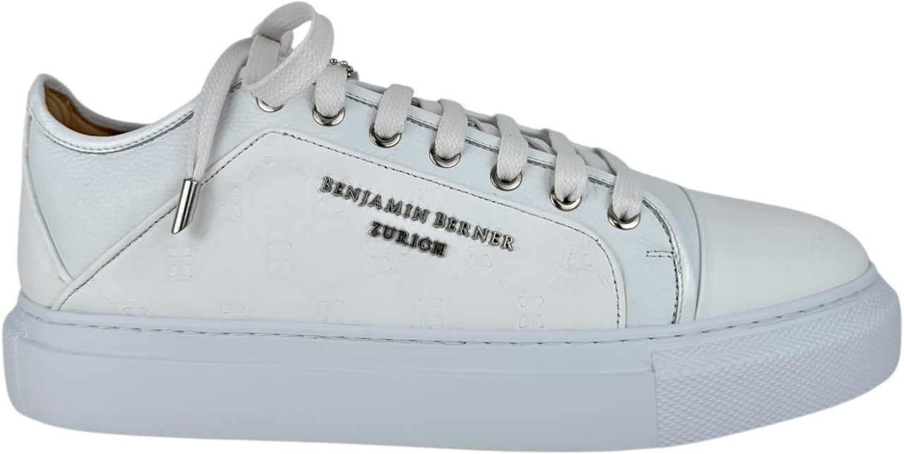 Benjamin Berner Heren Sneaker Wit