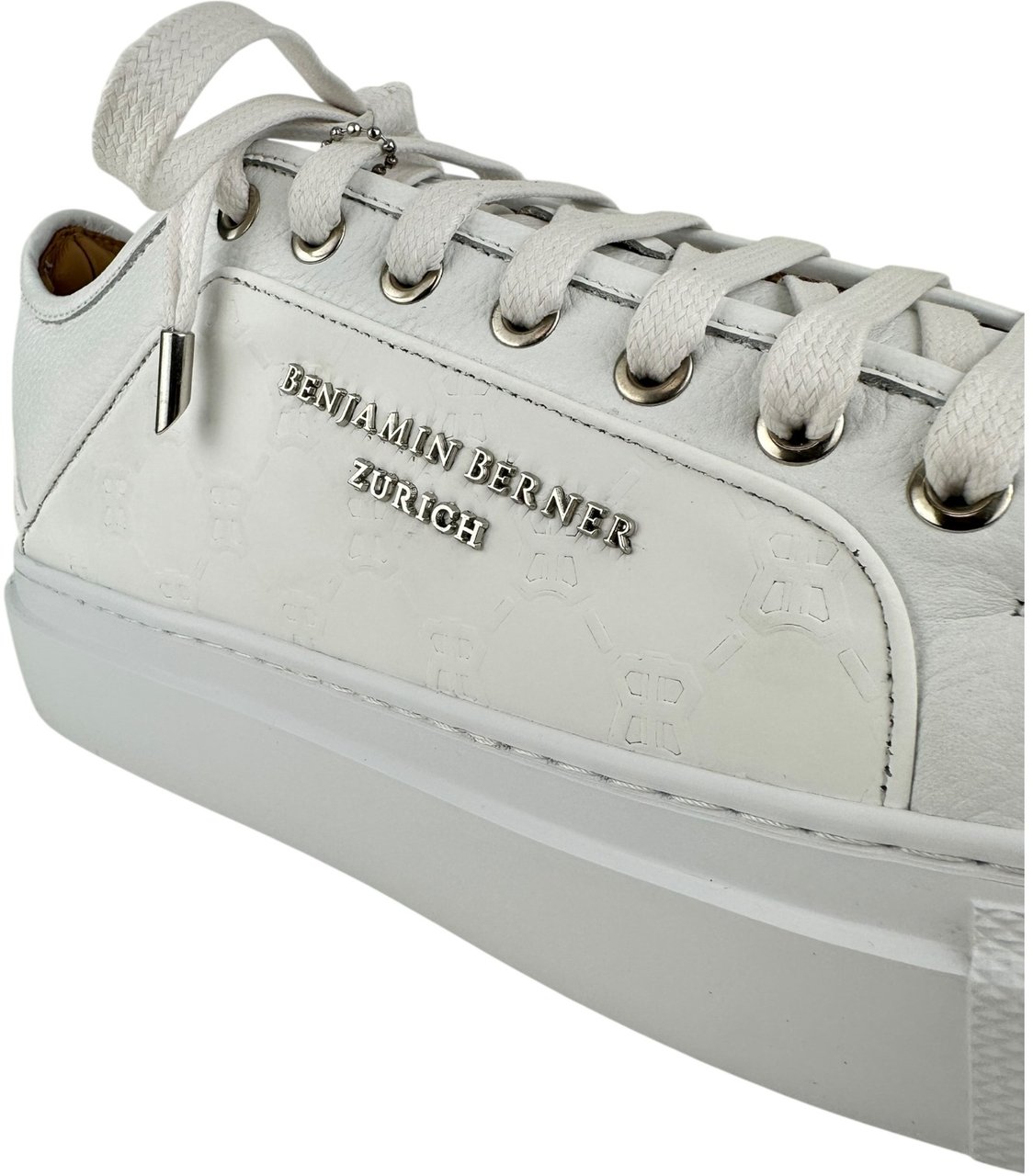 Benjamin Berner Heren Sneaker Wit