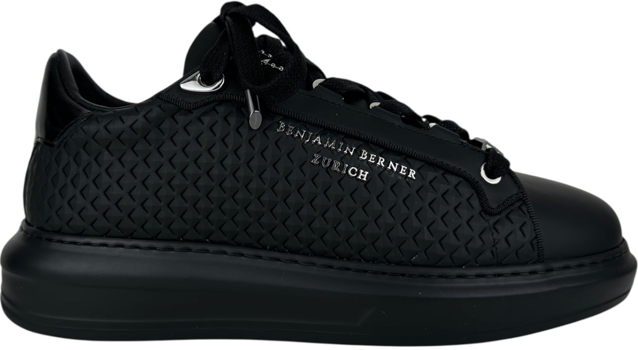 Benjamin Berner Heren Sneaker Zwart