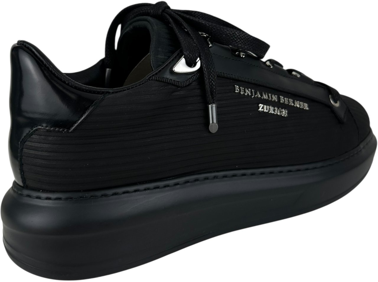 Benjamin Berner Heren Sneaker Zwart