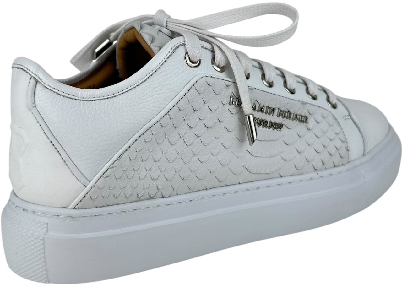 Benjamin Berner Heren Sneaker Wit