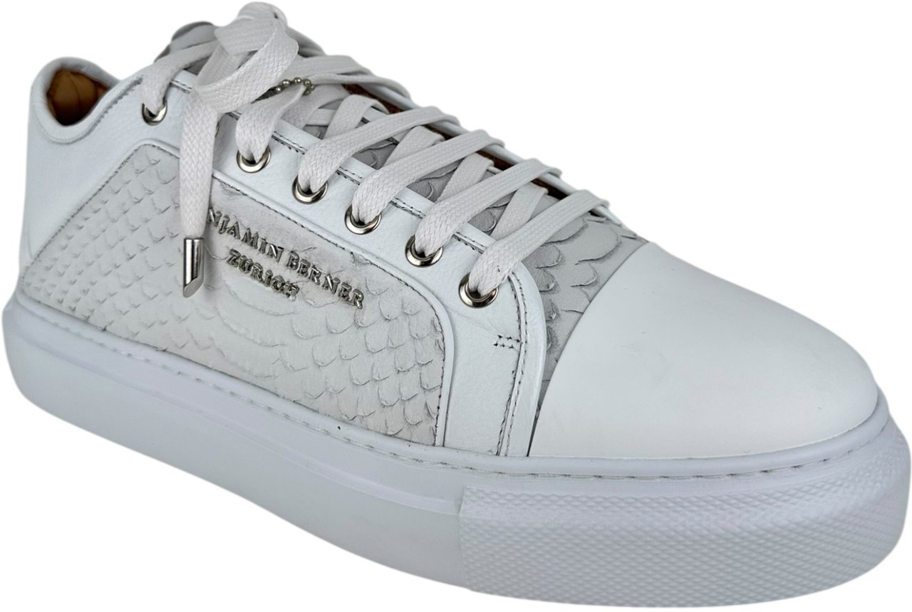 Benjamin Berner Heren Sneaker Wit