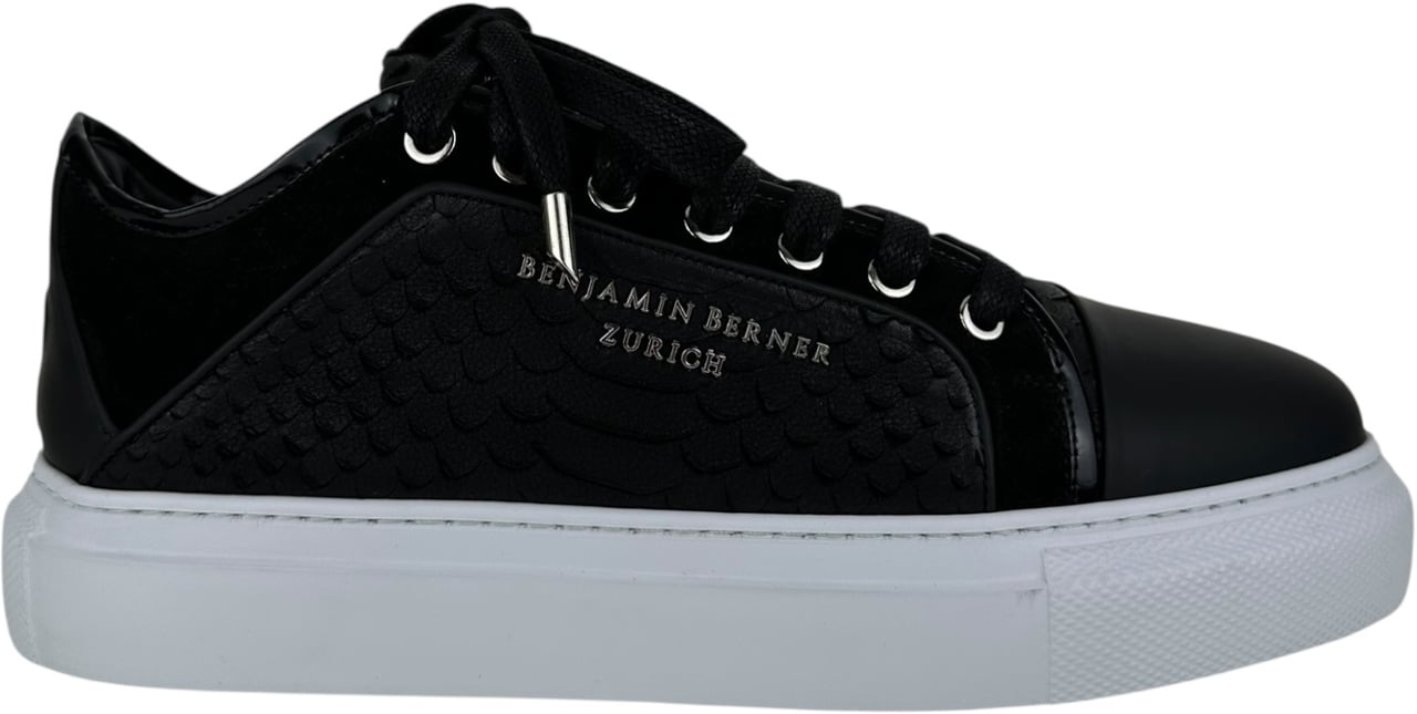 Benjamin Berner Heren Sneaker Zwart