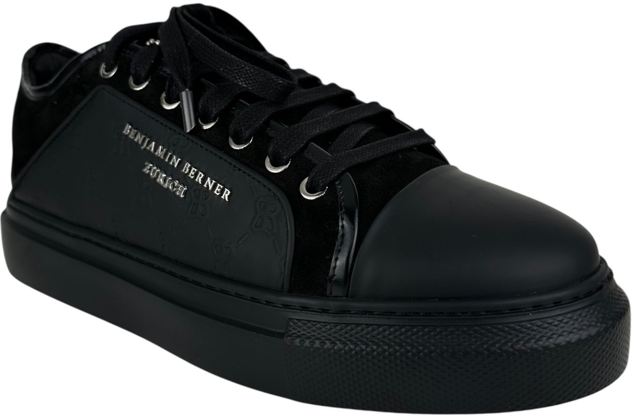 Benjamin Berner Heren Sneaker Zwart