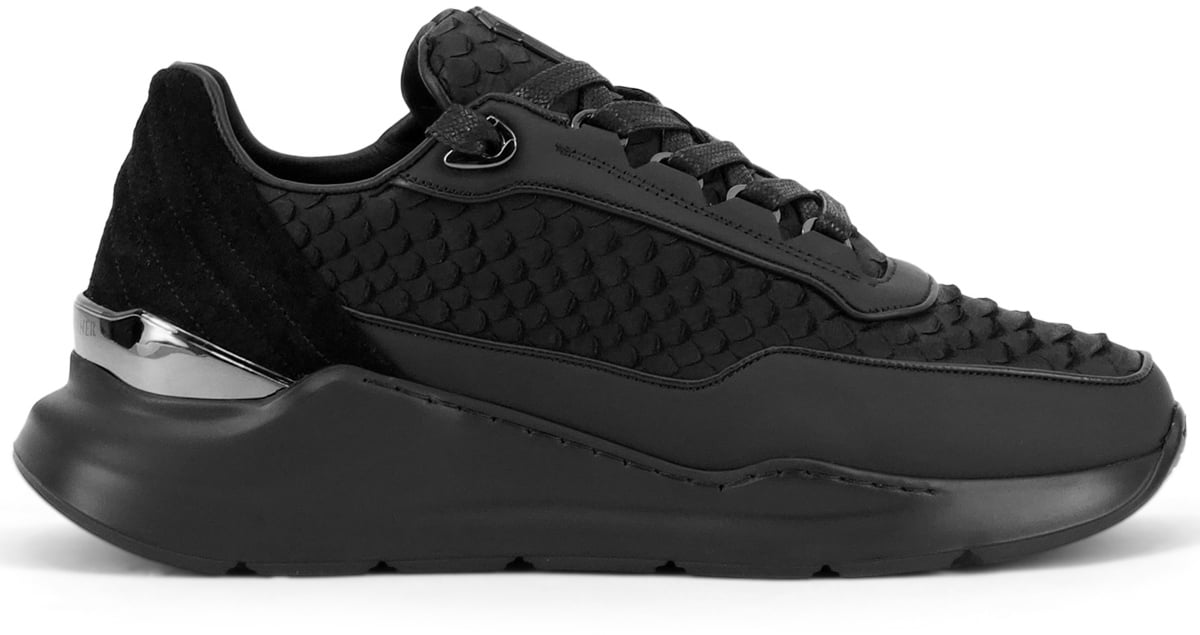 Benjamin Berner Sneaker Zwart Zwart