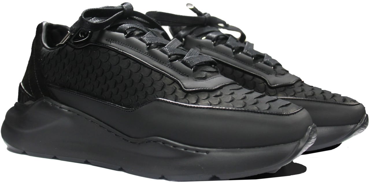 Benjamin Berner Sneaker Zwart Zwart