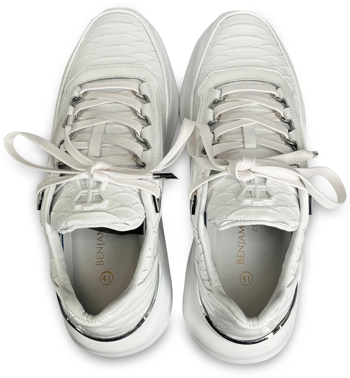 Benjamin Berner Sneaker Wit Wit