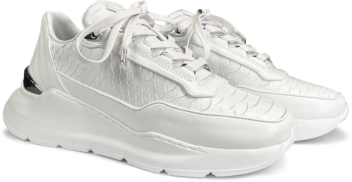 Benjamin Berner Sneaker Wit Wit