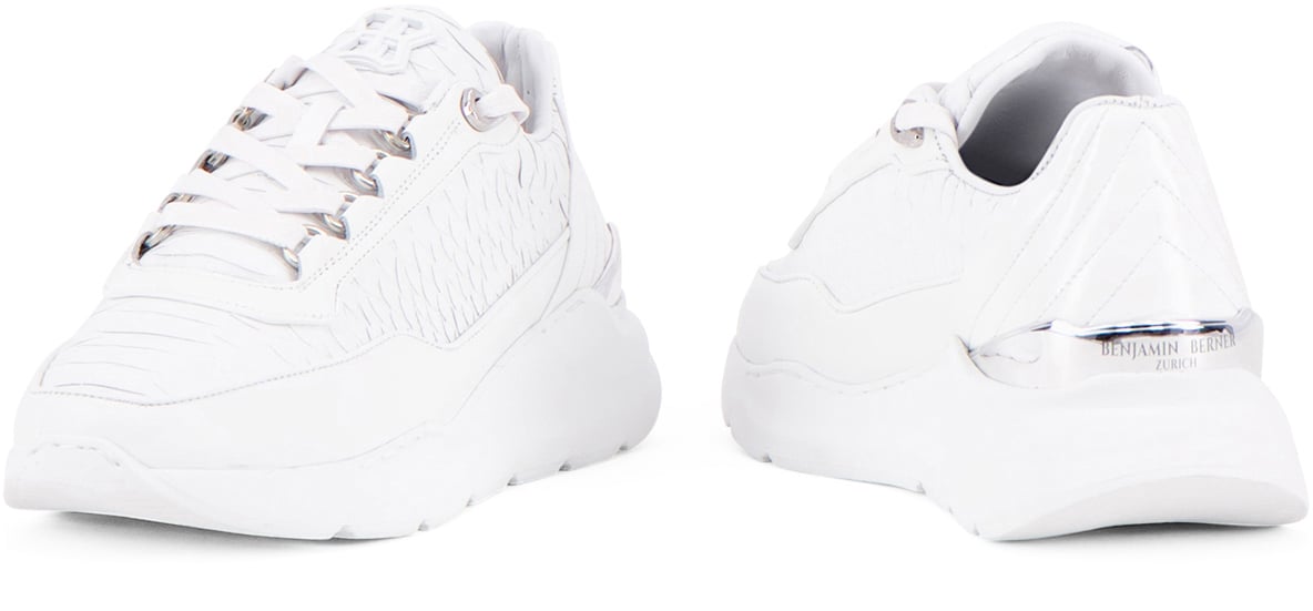 Benjamin Berner Sneaker Wit Wit
