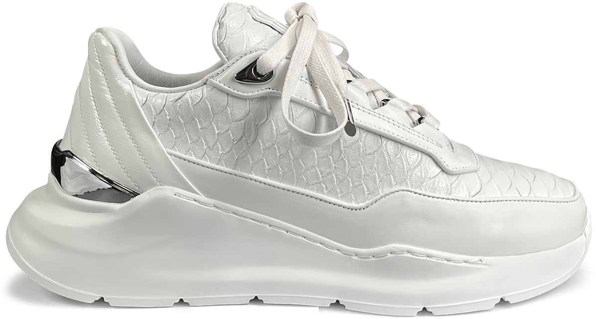 Benjamin Berner Sneaker Wit Wit