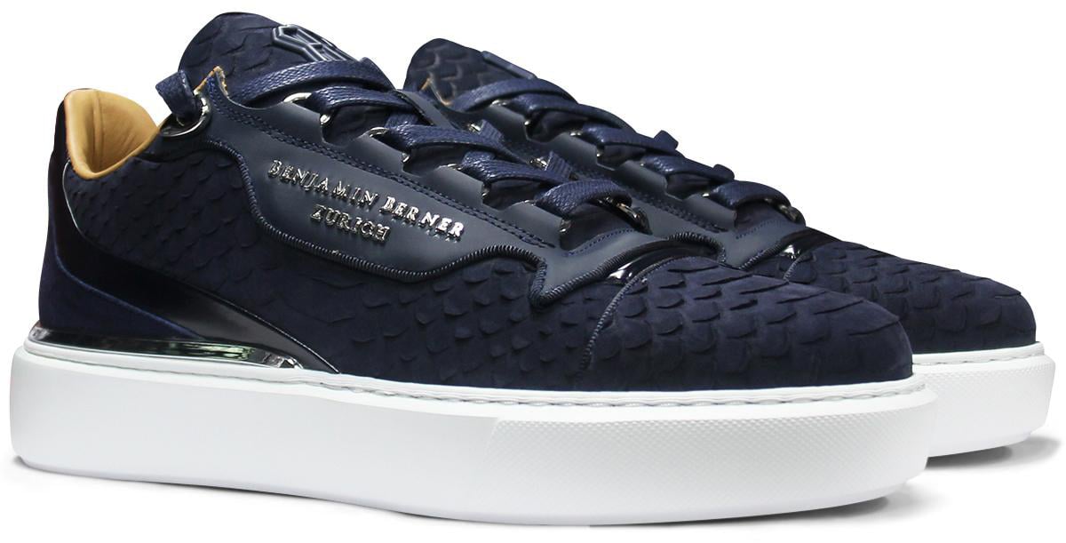 Benjamin Berner Sneaker Blauw Blauw