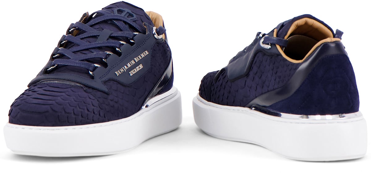 Benjamin Berner Sneaker Blauw Blauw