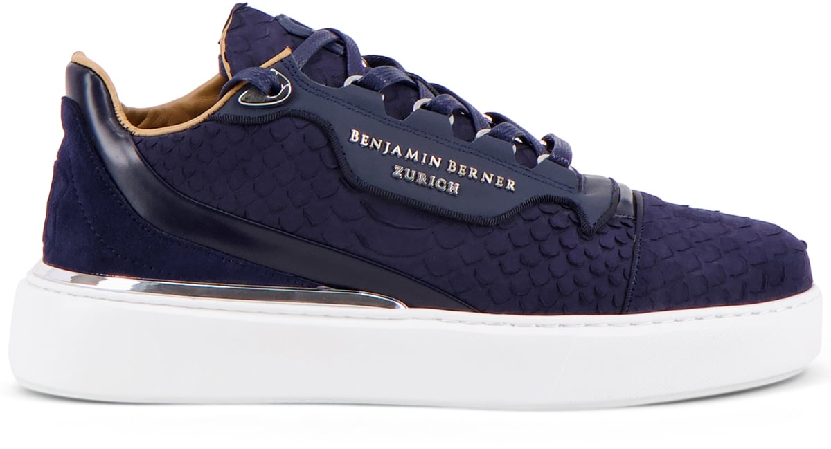 Benjamin Berner Sneaker Blauw Blauw