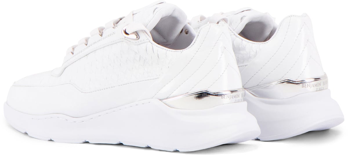 Benjamin Berner Sneaker Wit Wit