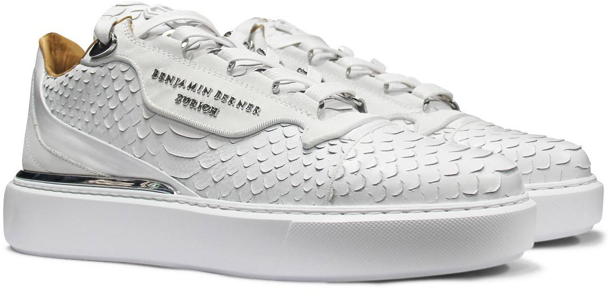 Benjamin Berner Sneaker Wit Wit
