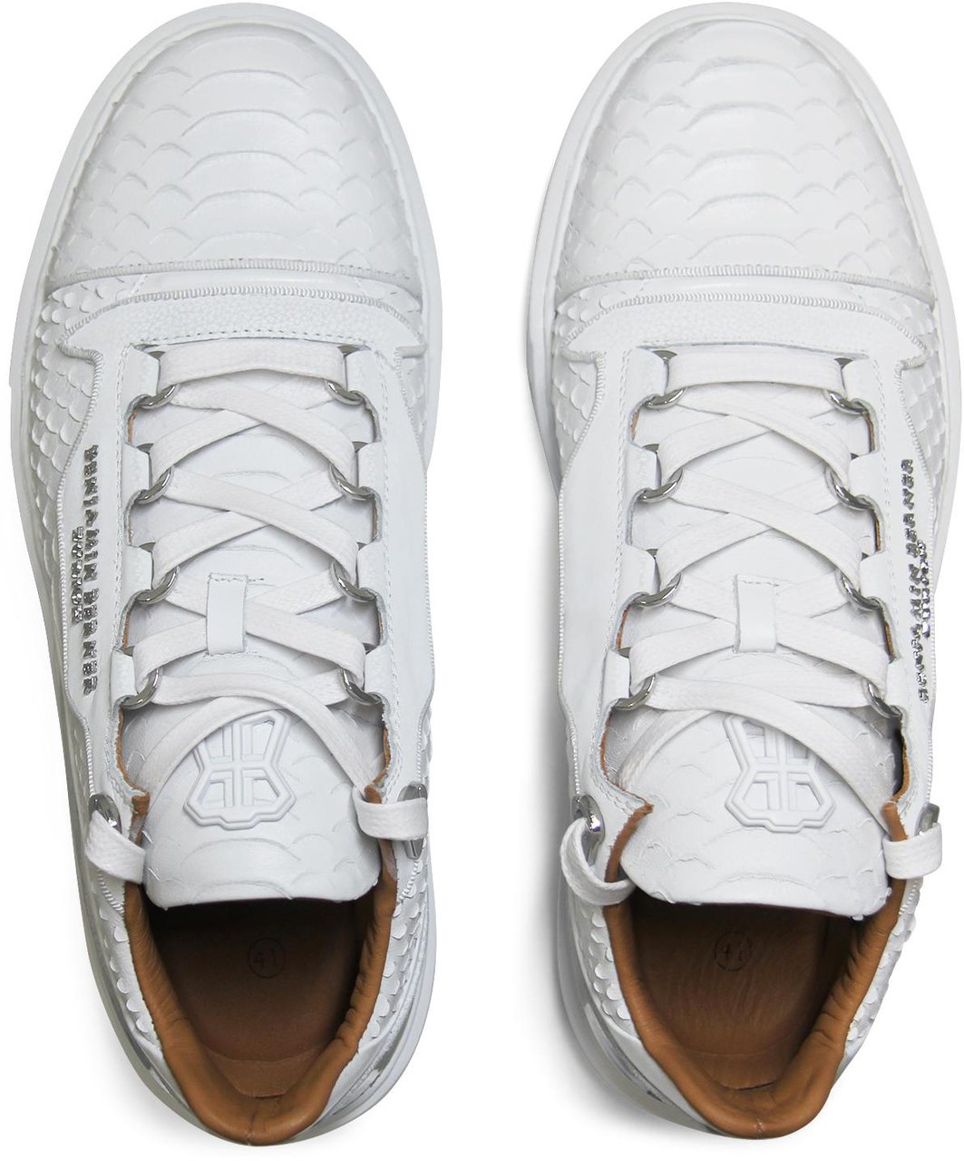 Benjamin Berner Sneaker Wit Wit