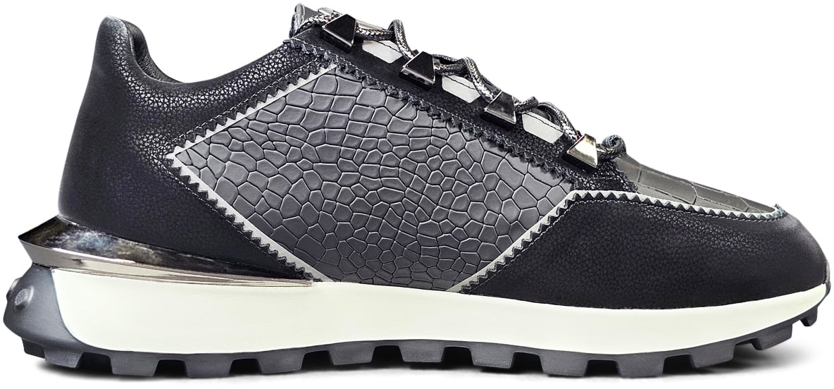 Benjamin Berner Sneaker Zwart Zwart
